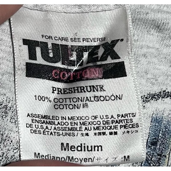 Vintage Grand Canyon North Rim Graphic Wolf Tee Wildlife Nature T-Shirt Medium - Picture 6 of 7